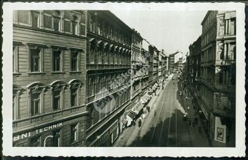 Pohled na Koněvovu ulici